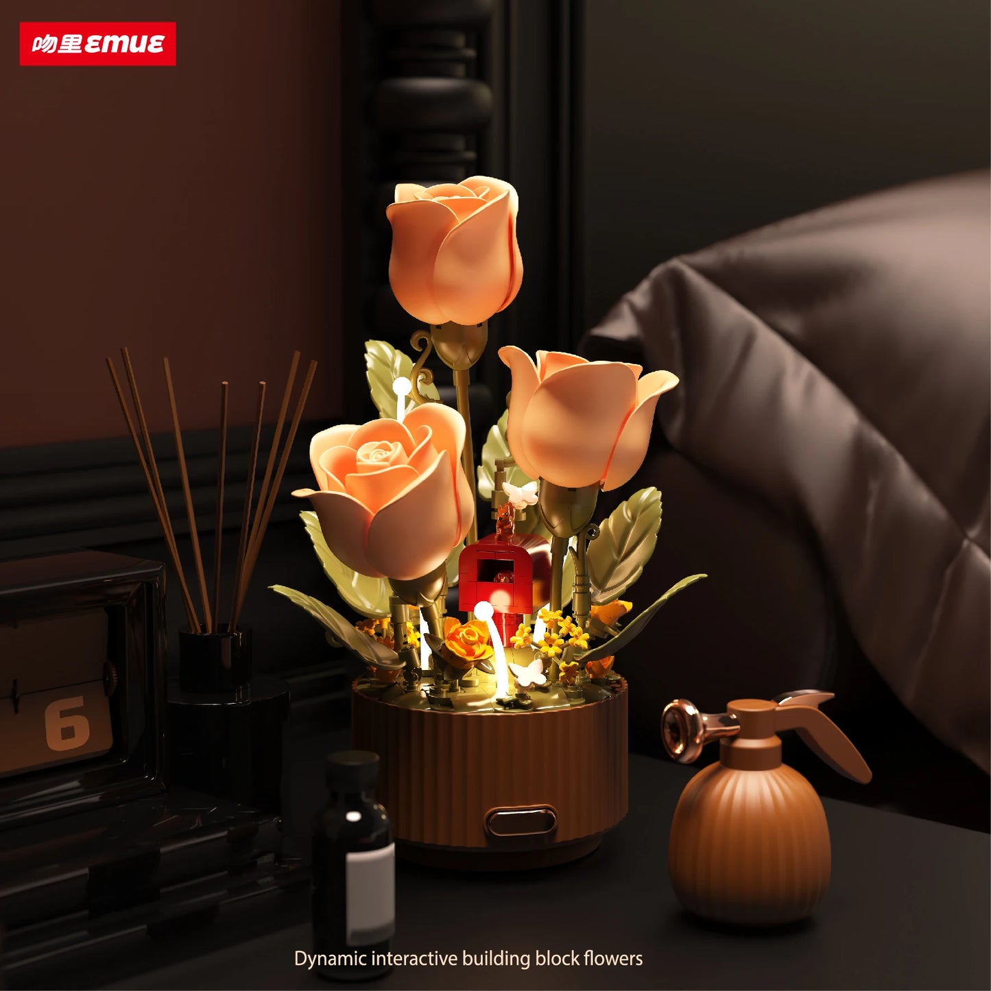 LED Blooming Flower Bouquet – High-end Decorative Gift