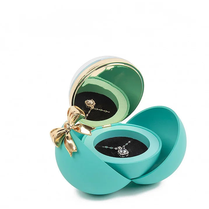 Luxury Rose Flower Ring Box Gift for Valentines and Proposal Anniversary