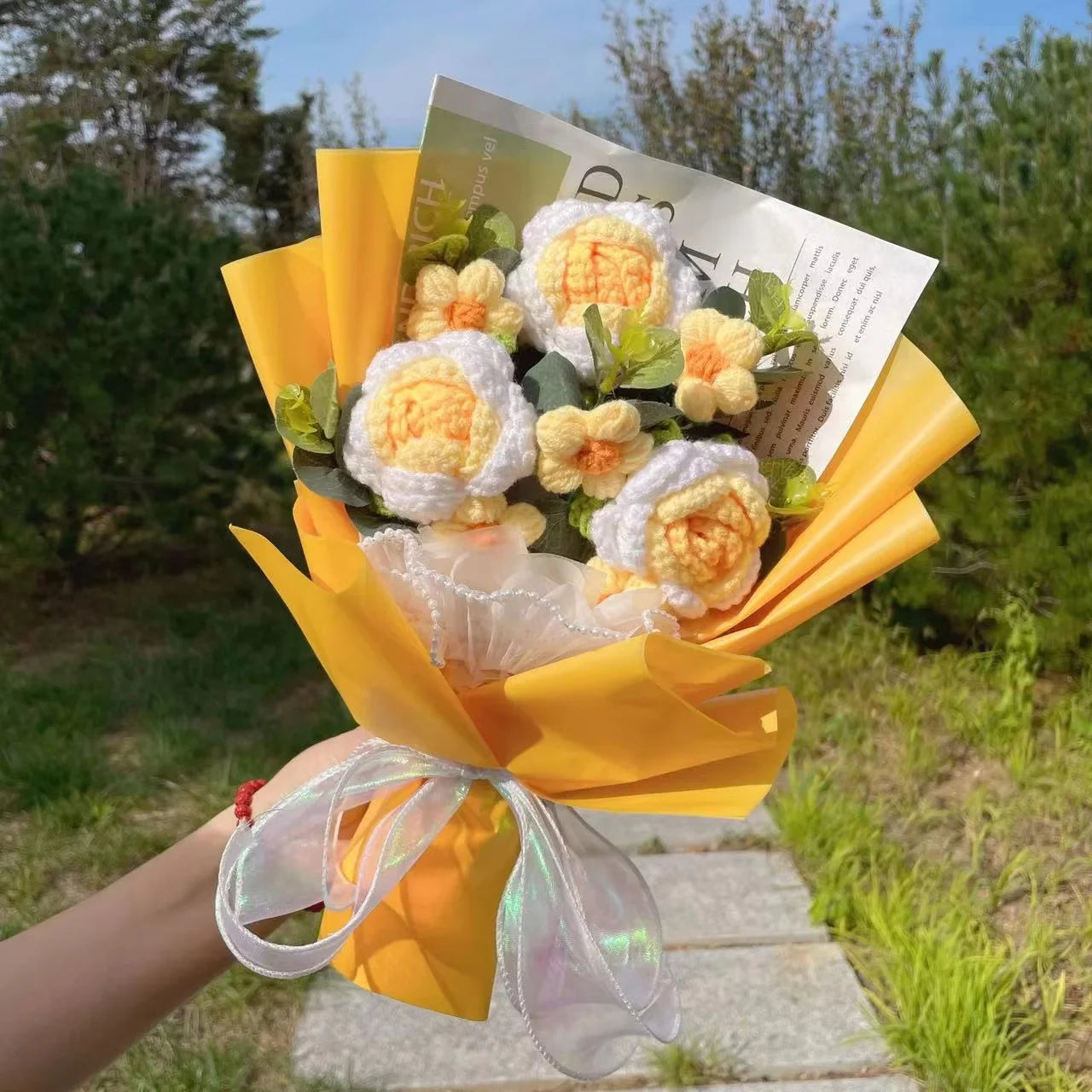 Artificial Flower Bouquet for Anniversaries