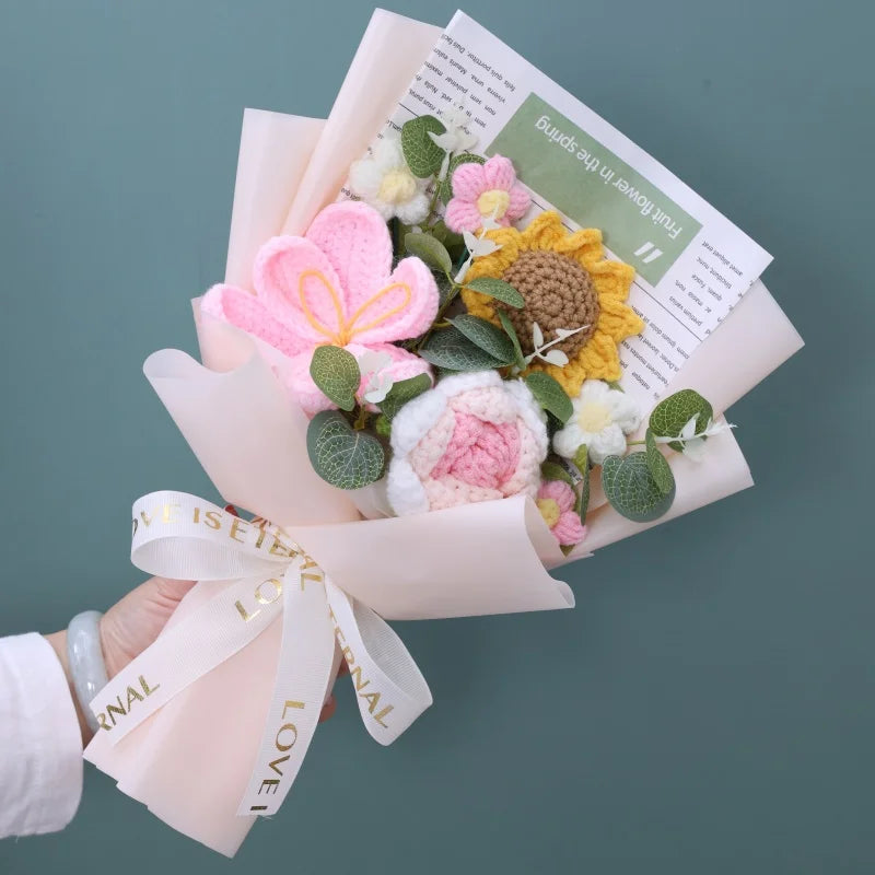 Artificial Flower Bouquet for Anniversaries