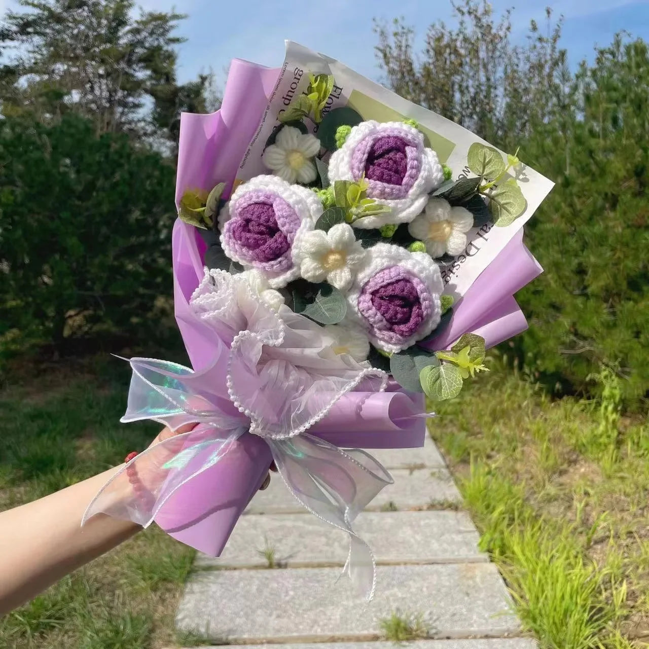 Artificial Flower Bouquet for Anniversaries