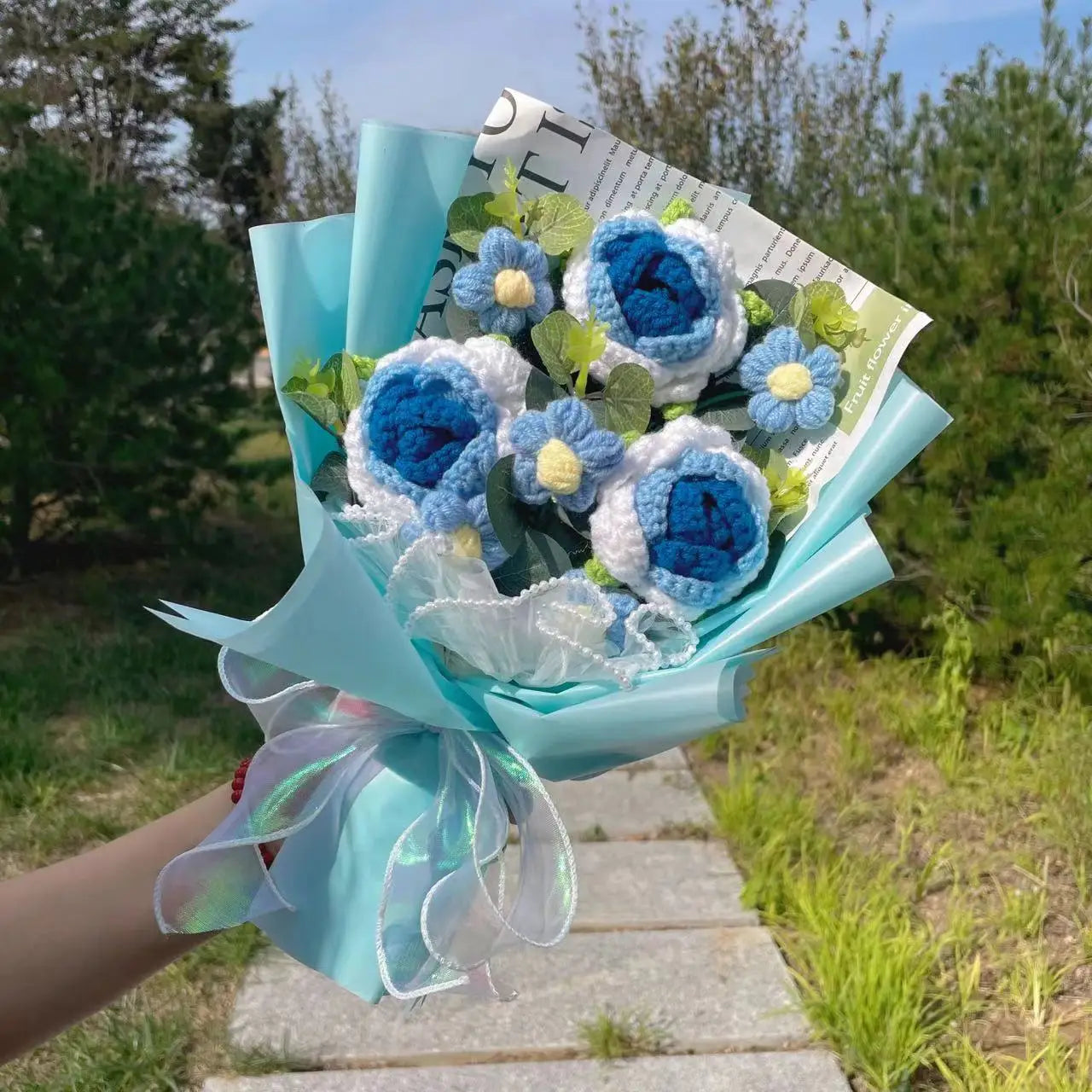Artificial Flower Bouquet for Anniversaries
