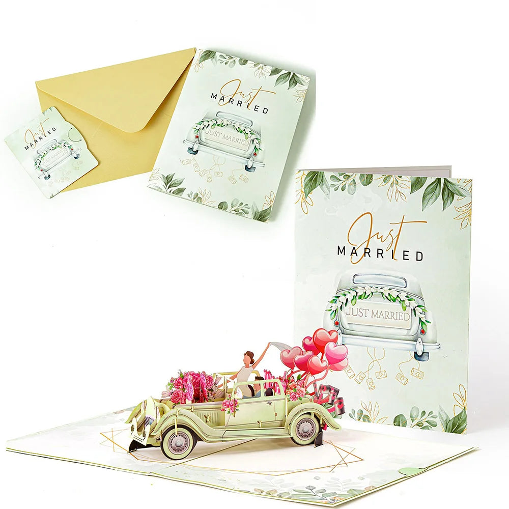 Magical 3D Pop-Up Flower Box Card - The Card That Becomes Flowers