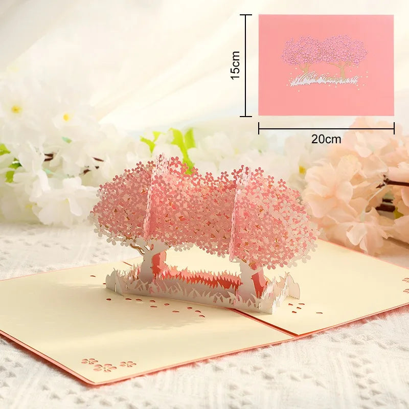 Magical 3D Pop-Up Flower Box Card - The Card That Becomes Flowers