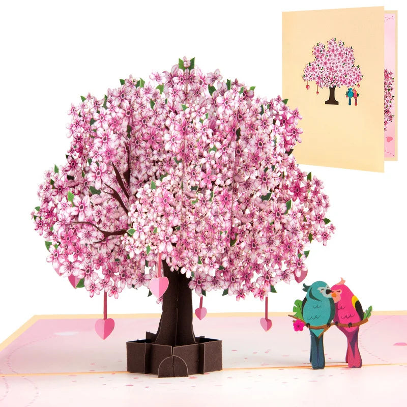 Magical 3D Pop-Up Flower Box Card - The Card That Becomes Flowers